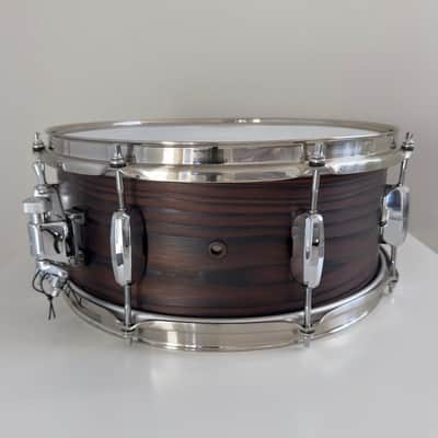 Tama 6x14” Star Reserve Solid Japanese Cedar Snare Drum in Burnt Oiled Cedar Finish image 15