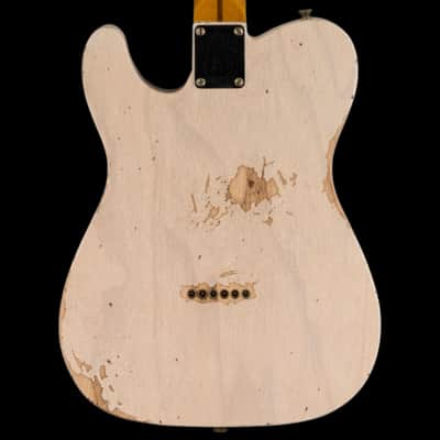 2023 Fender Custom Shop Event Limited Edition '52 Blackguard HS Telecaster Relic - Aged White Blonde image 2