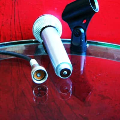 Vintage 1970's Shure PE585 / SA585 dynamic cardioid microphone High Z w accessories 585SA SM58 # 2 image 11