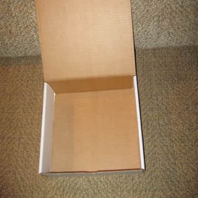 mostly very clean Electro Harmonix EMPTY BOX and printout copy of Owner's Manual & original Warranty / Registration card (+ bubble wrap and plastic bag) ONLY for White Finger Analog Optical Compressor pedal - classic casing size (NO pedal, NO adapter) image 3