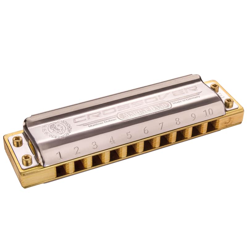 Hohner M2009BX-GSHRP Marine Band Crossover Harmonica - Key of G#/Ab image 1
