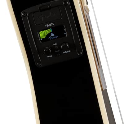 Fender Fullerton Tele Uke, Black image 6