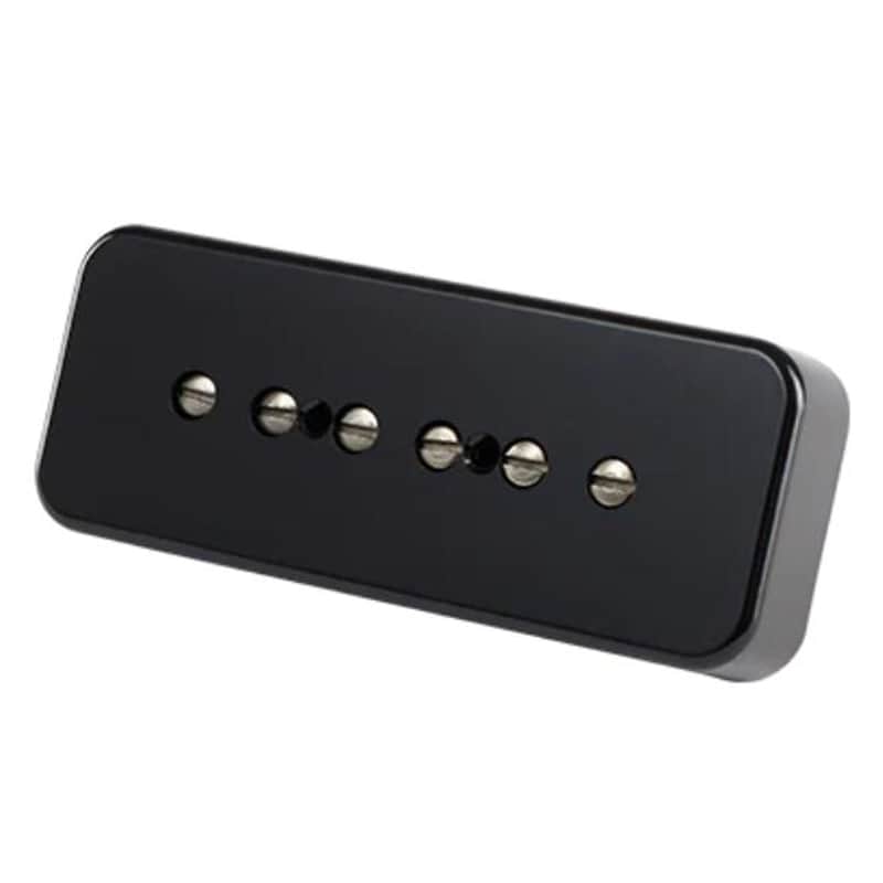 Gibson P-90 Alnico 5 2-Conductor Potted 8k Soapbar Pickup - Black image 1