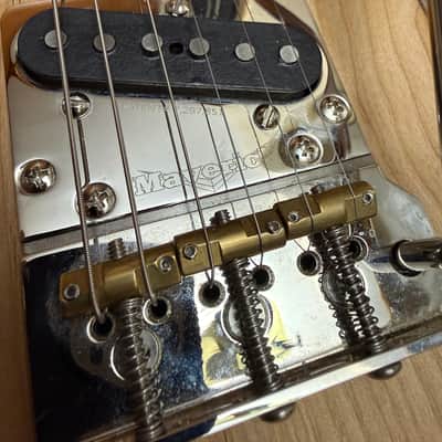 Super Vee Maverick/ Warmoth Chambered Super Vee Maverick Tele w/ Modern Warmoth Neck 2024 - Oil image 8