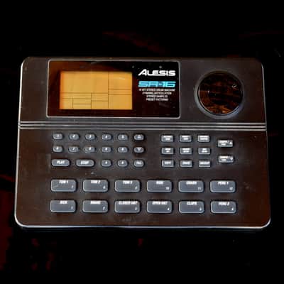 Alesis SR-16 Drum Machine with power cord