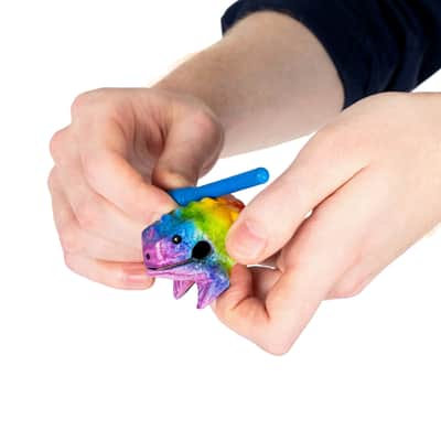 Mini Coloured frog guiro with scraper 2025 image 2
