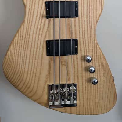 Wide Load Meteor Bass - Dirty Blonde Semi-Gloss Ash Body - Maple/Rosewood Neck - GFS RedActive Electronics image 1