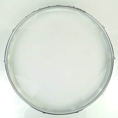 Ludwig 15"10-Lug Batter 1.6mm Marching Snare Drum Rim/Hoop Triple Flange Vintage image 6