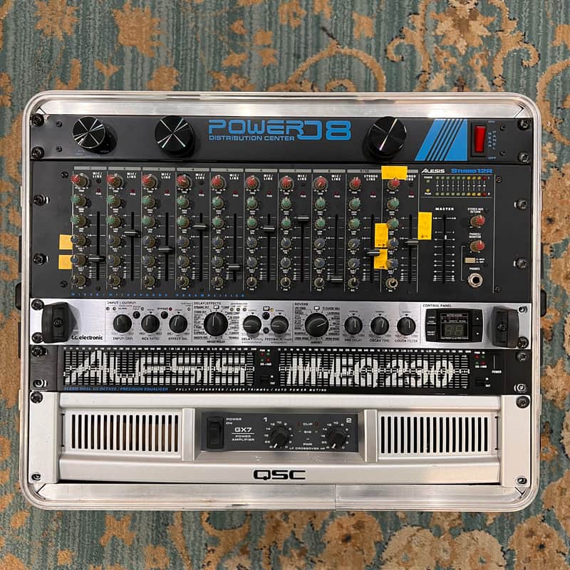 QSC GX7 2-Channel Power Amplifier 2010s - Silver image 1