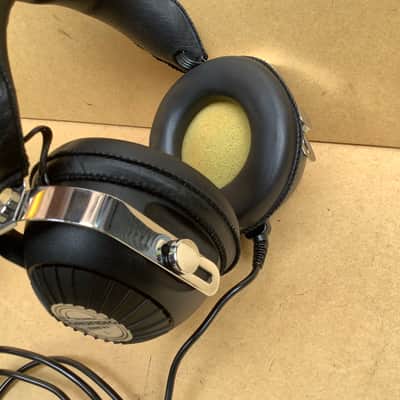 Grundig GDHS 221 vintage Headphones / super cool funky design / with original case image 13