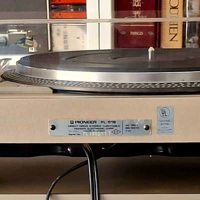 Pioneer PL-518 Turntable, Serviced image 8