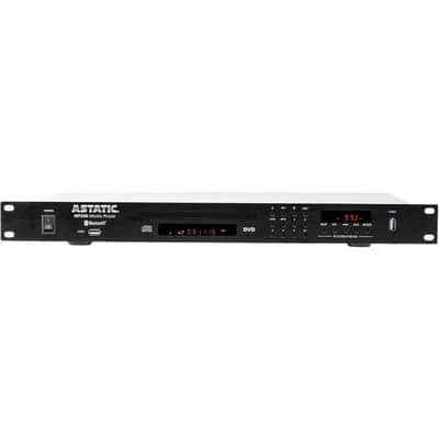 CAD Audio Rack mountable Media Player with DVD/CD, USB AM/FM and Bluetooth (ASTATIC-MP200-U) image 1