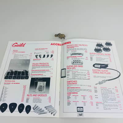 Guild "Ax-cessories" Price List 1979 image 3
