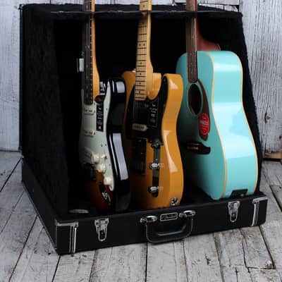 Fender Classic Series 3 Guitar Case Stand Hardshell Wooden Guitar Case and Stand image 17