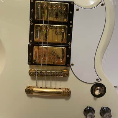 Burny Les Paul custom 61 SG 1980s - lacquer image 3
