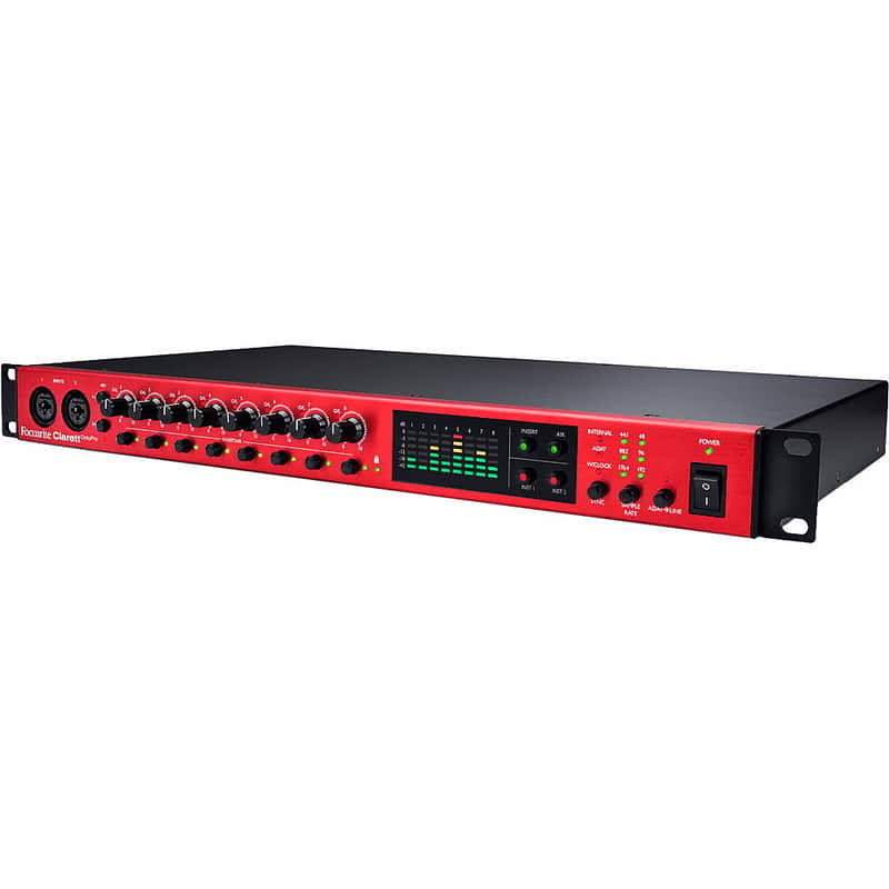Focusrite Clarett OctoPre 8-Channel Mic Preamp with ADAT I/O image 2