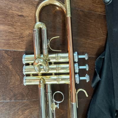 Jean Baptiste brand Trumpet with case and mouthpiece image 2