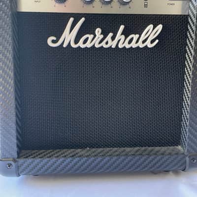 Marshall MG Carbon Fiber MG10CF 2-Channel 10-Watt 1x6.5" Solid State Guitar Combo 2011 - 2018 - Black Carbon Fiber image 7