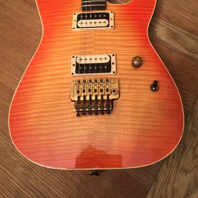 Charvel San Dimas Strat 1982 Flame Maple image 4
