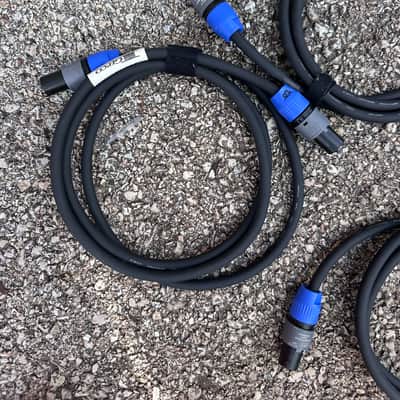 Lot 6 items Gepco Pro Speaker Cable w/ Neutrik NL2FC Speakon Connectors – 12AWG image 7