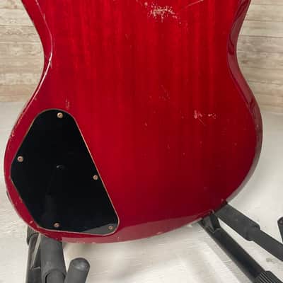 Greco EB-550 SG Bass 1983 - Cherry Red image 12