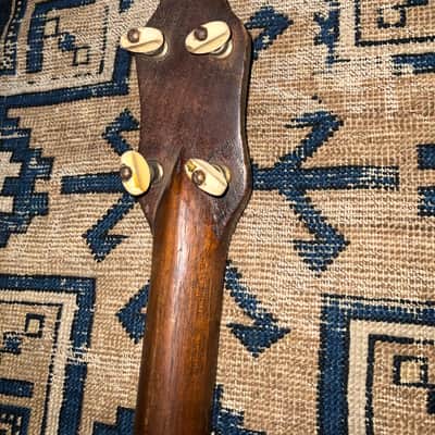 1880s-1900s Early American Fretless Banjo 5 String Neck image 2