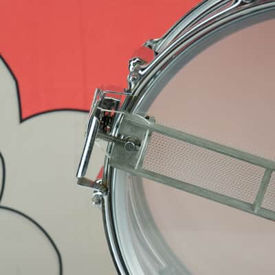 Used 80's Rogers Big R Dynasonic Snare Drum - 5x14" COB image 11