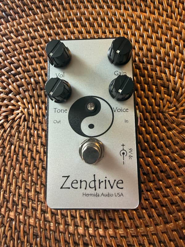 Lovepedal Hermida Audio Zendrive Old School Build 2026 - Silver and Black image 1