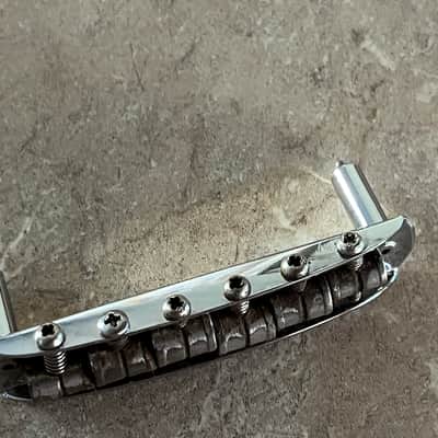 1970s Fender Jaguar Jazzmaster Mustang guitar bridge saddles image 3