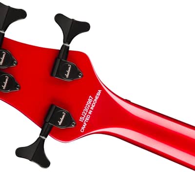 Jackson X Series Spectra Bass SBX IV Laurel FB Candy Apple Red image 6