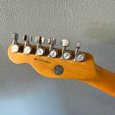 Fender American Select Carved Top Koa Telecaster 2012 - Sienna Edge Burst image 10