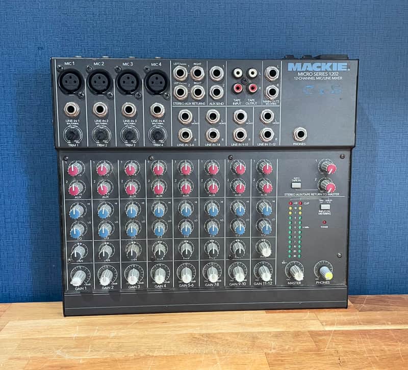 Mackie Micro Series 1202 12-Channel Mic / Line Mixer | Reverb Canada