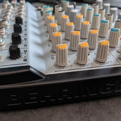 Behringer Eurorack UB1202FX 12-Input 2-Bus Mic / Line Mixer 2000s - Silver image 5