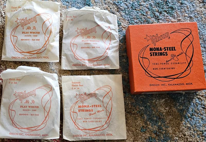 Gibson Mona-Steel Bass Strings 60's #2 image 1