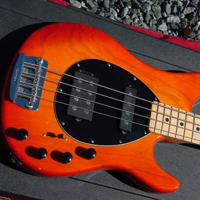 Ernie Ball Music Man Sterling 4 HS 2006 Trans Orange Burst image 1
