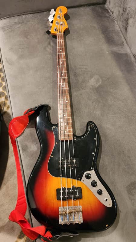 Fender Modern Player Jazz Bass Satin - 2-Color Sunburst image 1