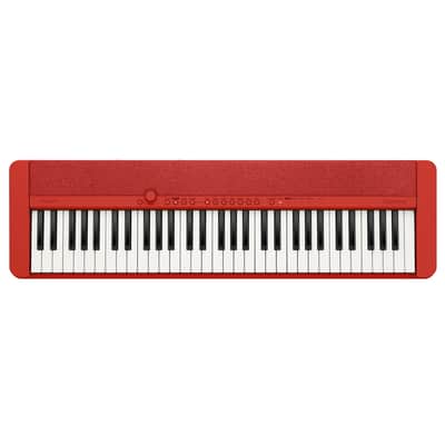 Casio CT-S1 Portable Electronic Keyboard, Red