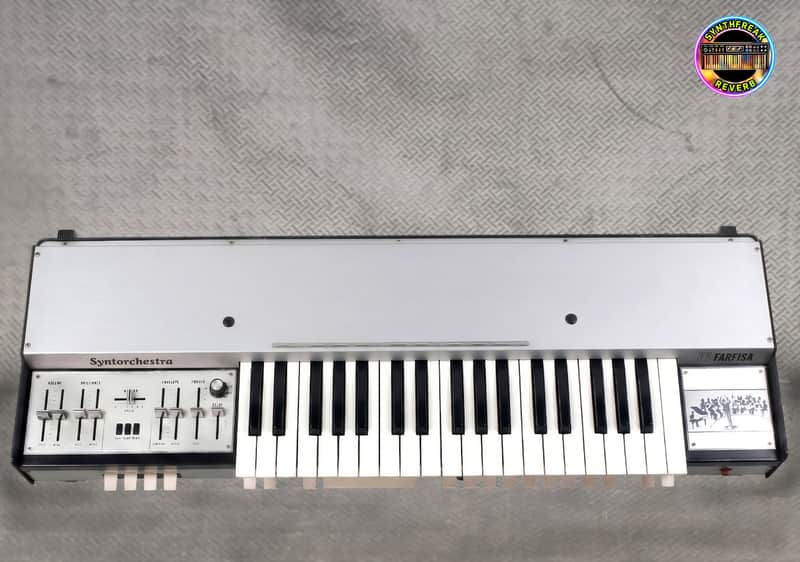 Farfisa Syntorchestra ✅ Vintage Analog Synthesizer & String Machine ✅ Classic 70s Sound ✅ Cleaned & Fully Checked ✅ Rare Italian Synth ✅ Worldwide Shipping image 1