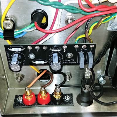 Dynaco ST-70 / Dynakit Stereo 70 Tube Amplifier w/ Evolution 4T Dual Triode Driver, w/ Tubes & Cover image 8