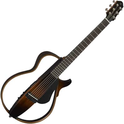 Yamaha Steel String Silent Guitar SLG200S TBS - Tobacco Sunburst image 2