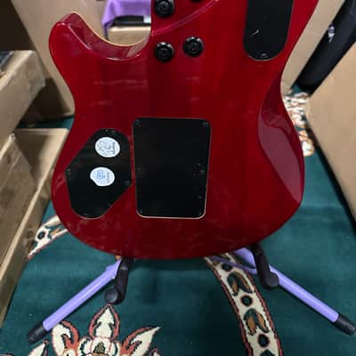 EVH Wolfgang Standard Quilt-Top 2015 - Gloss Trans-Red Quilt w/ Custom EVH Gig-Bag! (Unplayed NOS) image 15