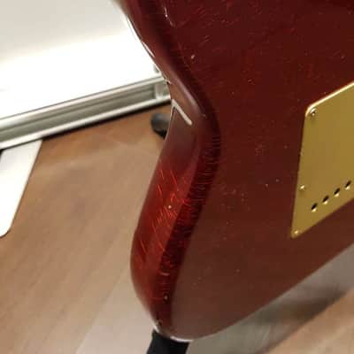Fender Custom Shop Limited Edition Stratocaster Roasted "Big Head" Relic Aged Candy Apple Red image 17