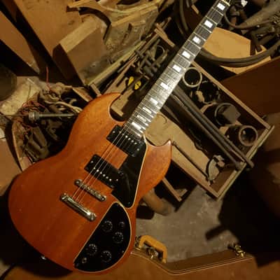 1972 Gibson SG Deluxe, Natural, Hardshell Case image 5