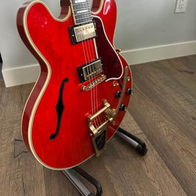 Gibson ES-355 Memphis aged VOS finish - 60's Cherry - Bigsby - Rare  - Limited Run - Exceptional image 3