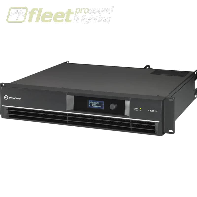 Dynacord C1800FDi-US  Power Amplifier  - Black imagen 1