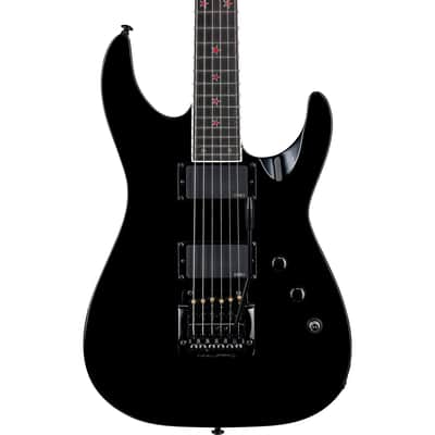 LTD JH-600 CTM Jeff Hanneman Signature Electric Guitar, Black image 1