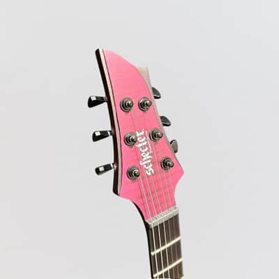 Schecter John Browne Tao-6 Electric Guitar - Satin Trans Purple image 5