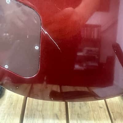 1976 Gibson Les Paul Standard Wine Red Solid Body Electric Guitar, image 6