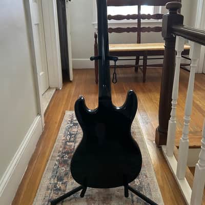 Eastwood Hi-Flyer Bass Left-Handed 2010s - Sunburst image 3