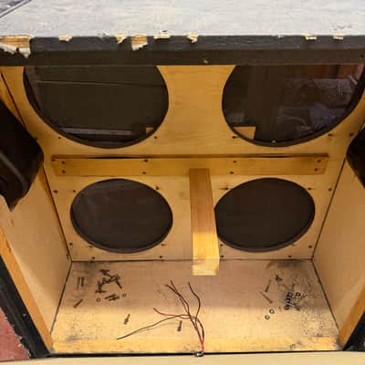 Vintage 1977 Marshall 4x12 Guitar Amplifier Cabinet 1970s Empty *Ex. BUDGIE* image 14